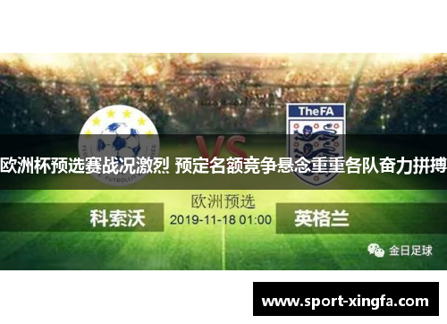 欧洲杯预选赛战况激烈 预定名额竞争悬念重重各队奋力拼搏